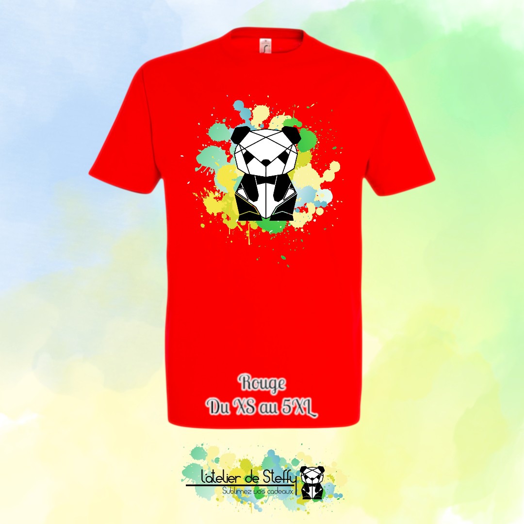 Tee shirt Zhom Panda de l'atelier – Image 36