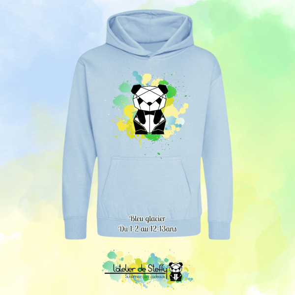 Sweat capuche Noah - Panda de l'atelier – Image 6