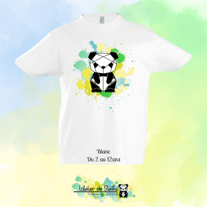 Tee shirt Max - Panda de l'atelier