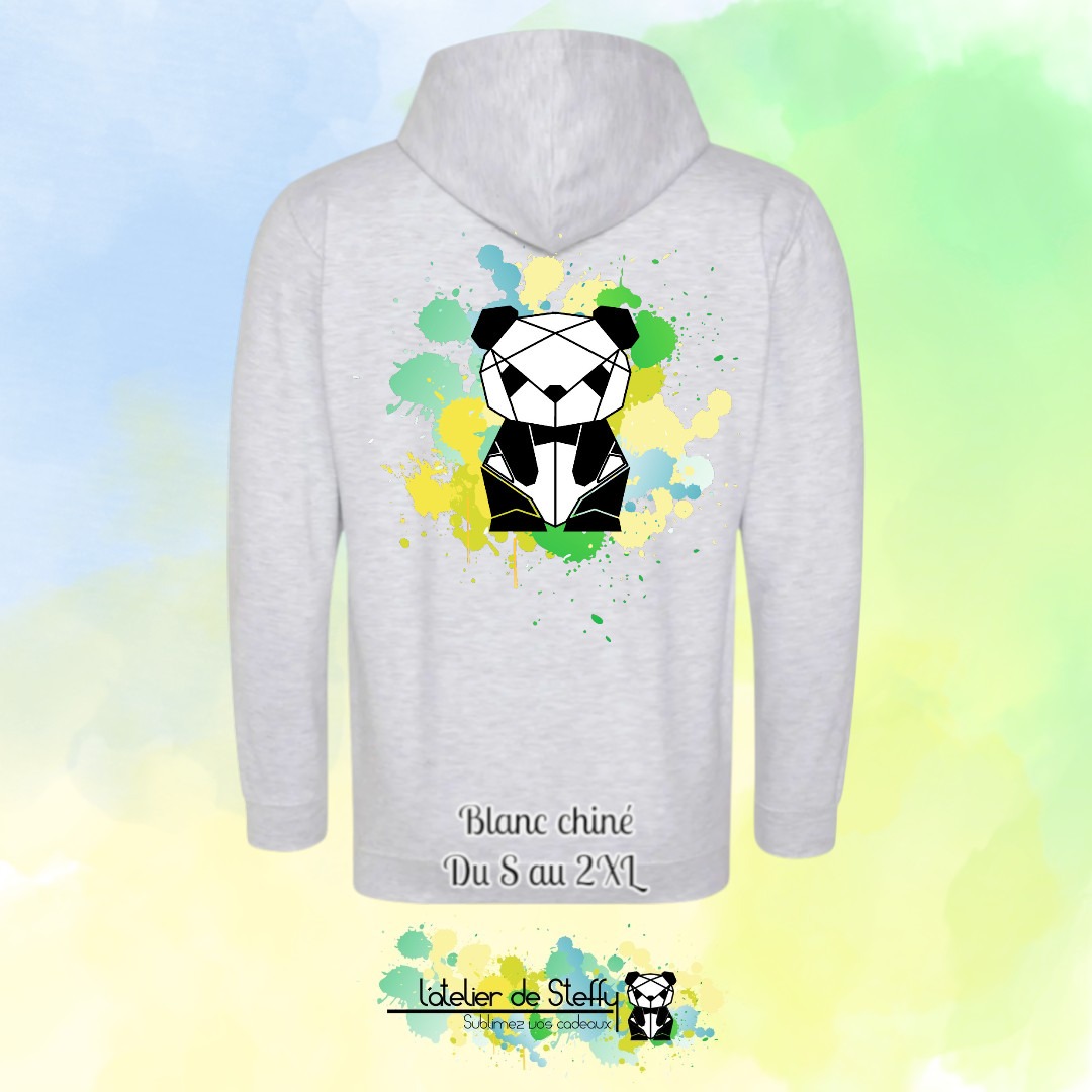 Veste sweat capuche Tof - Panda de l'atelier – Image 2