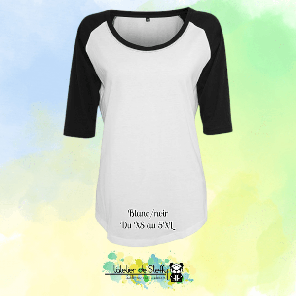 Tee shirt manches 3/4 Majo – Image 2