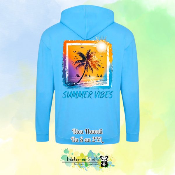 Veste sweat capuche Tof - Summer vibes – Image 3