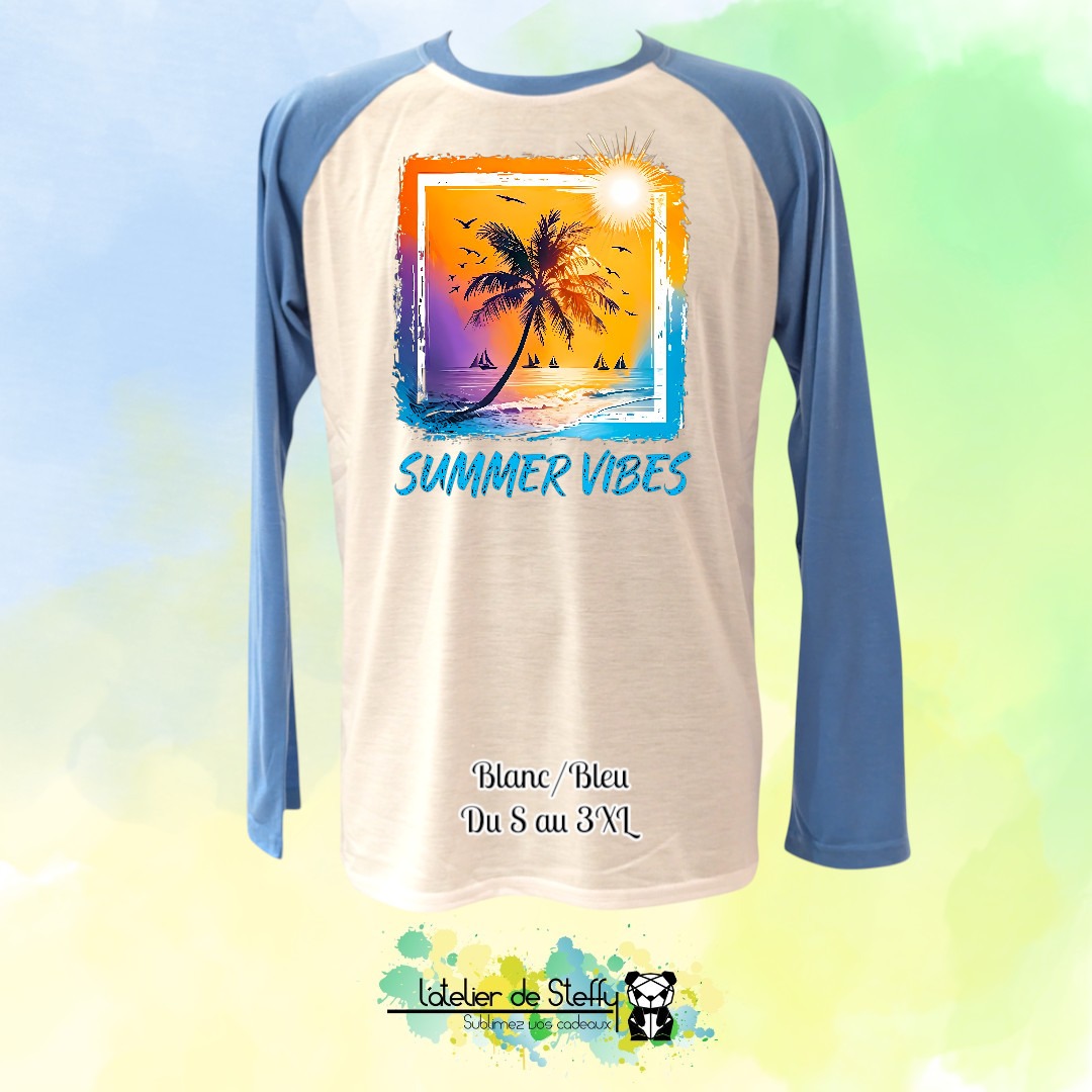 Tee shirt manches longues Adam - Summer vibes
