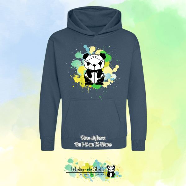 Sweat capuche Noah - Panda de l'atelier – Image 3
