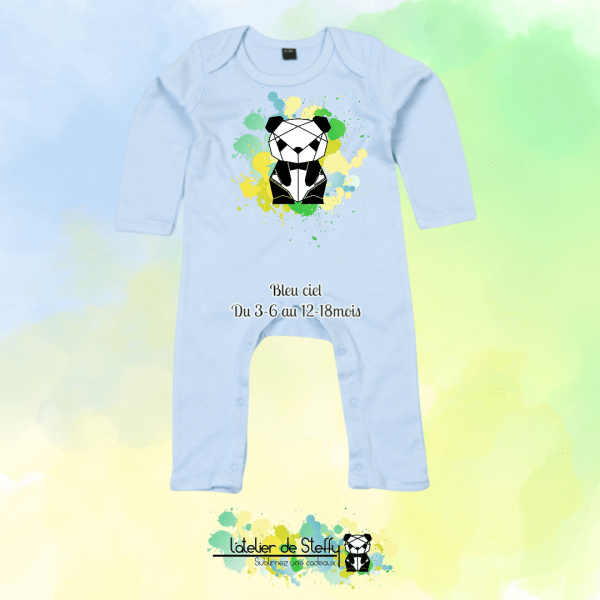 Barboteuse Pitchoune - Panda de l'atelier – Image 3