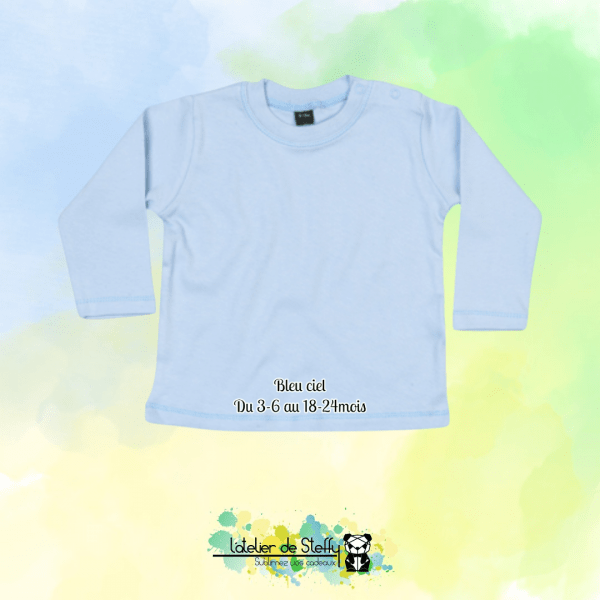 Tee shirt manches longues Bibouille – Image 2
