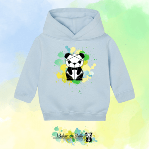 Sweat capuche Boudchou - Panda de l'atelier