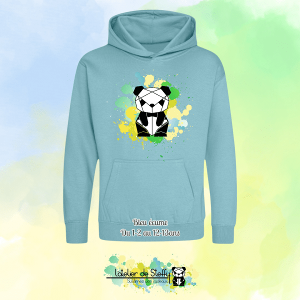 Sweat capuche Noah - Panda de l'atelier – Image 5