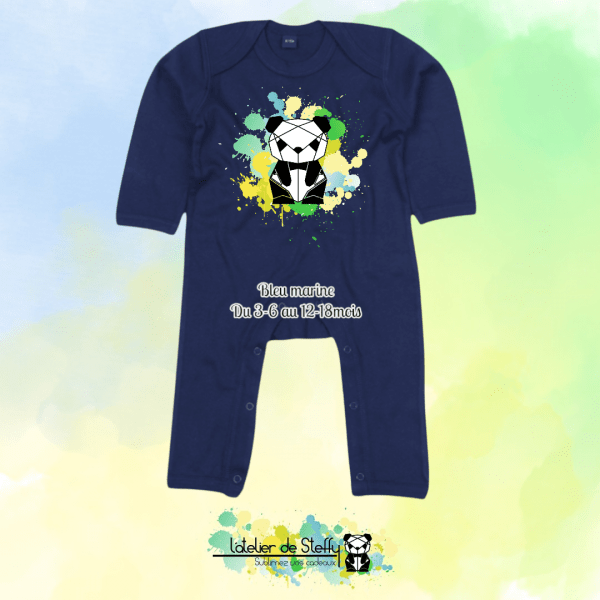 Barboteuse Pitchoune - Panda de l'atelier – Image 2