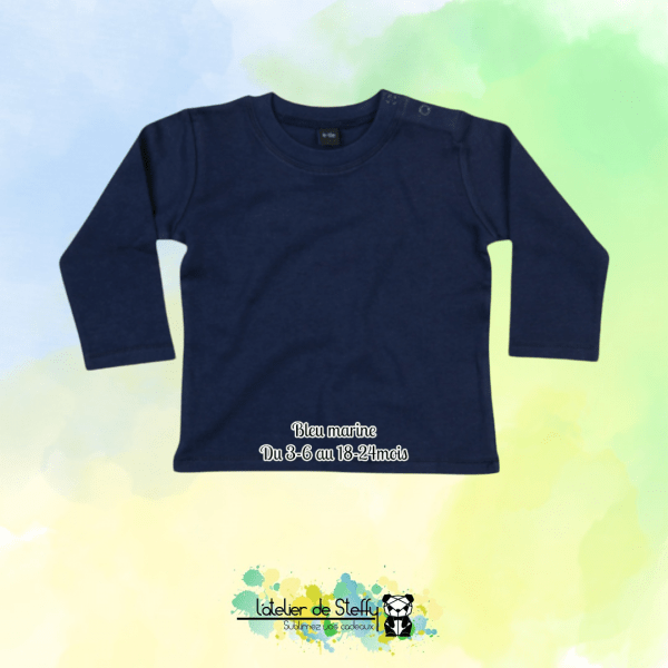 Tee shirt manches longues Bibouille – Image 3