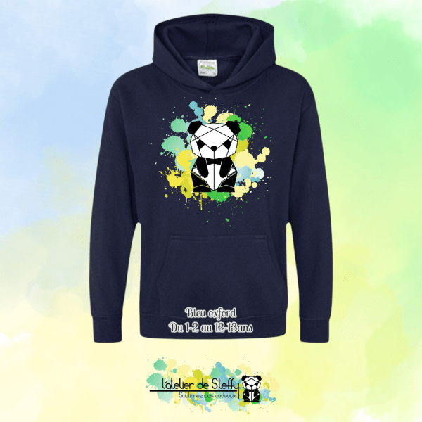 Sweat capuche Noah - Panda de l'atelier – Image 9