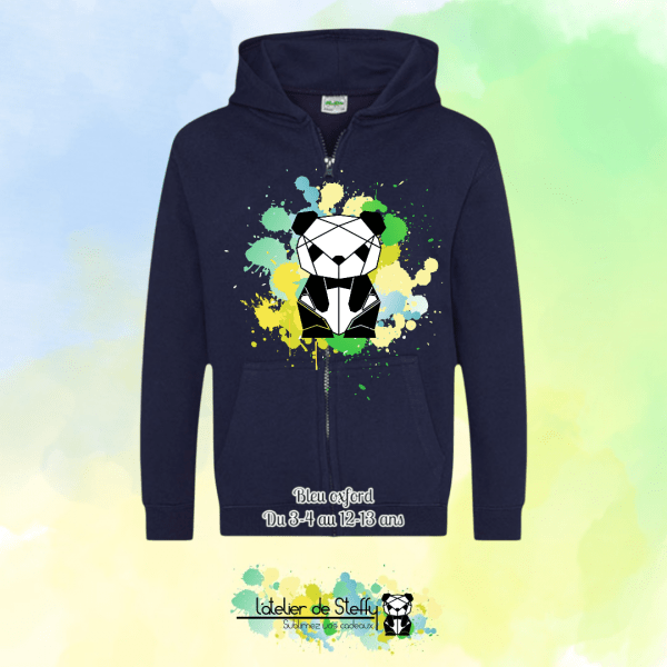 Veste sweat capuche Lou - Panda de l'atelier – Image 4
