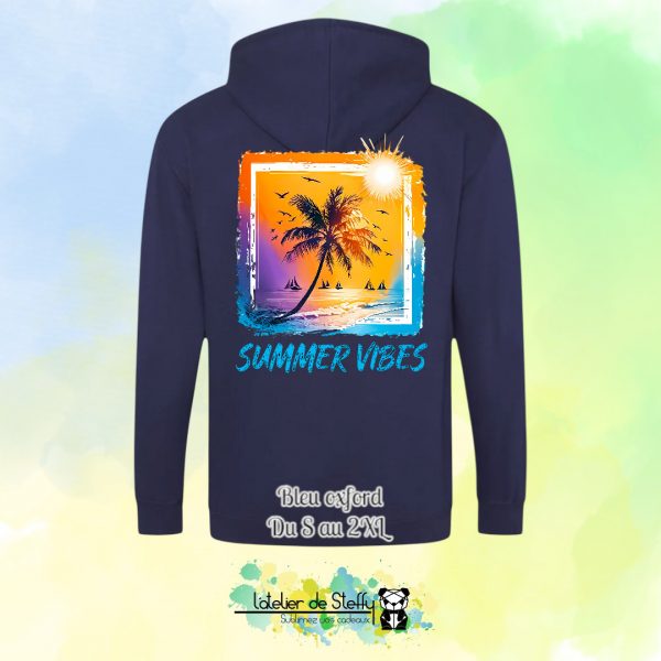 Veste sweat capuche Tof - Summer vibes – Image 5