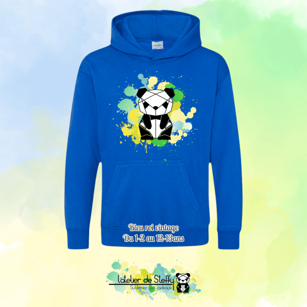 Sweat capuche Noah - Panda de l'atelier – Image 11