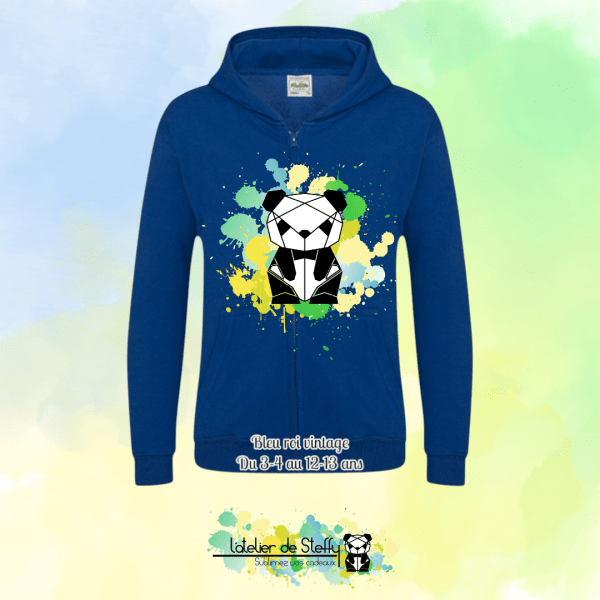 Veste sweat capuche Lou - Panda de l'atelier – Image 5