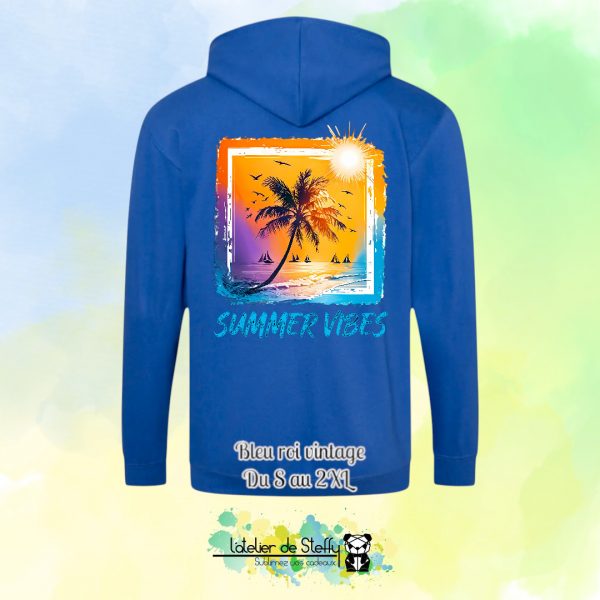 Veste sweat capuche Tof - Summer vibes – Image 6