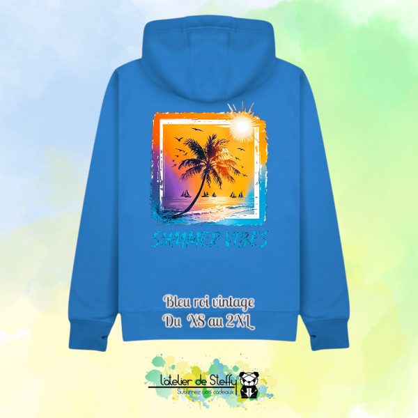 Veste sweat capuche Cath - Summer vibes – Image 9