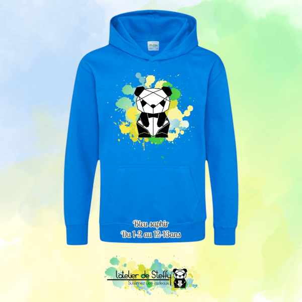 Sweat capuche Noah - Panda de l'atelier – Image 12