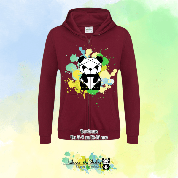Veste sweat capuche Lou - Panda de l'atelier – Image 7
