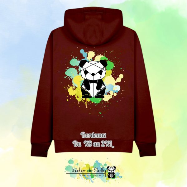 Veste sweat capuche Cath - Panda de l'atelier – Image 12