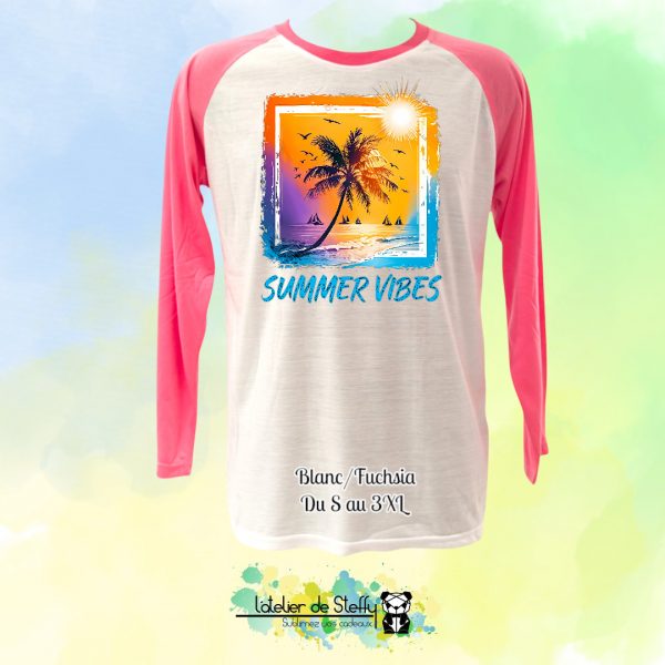Tee shirt manches longues Adam - Summer vibes – Image 3