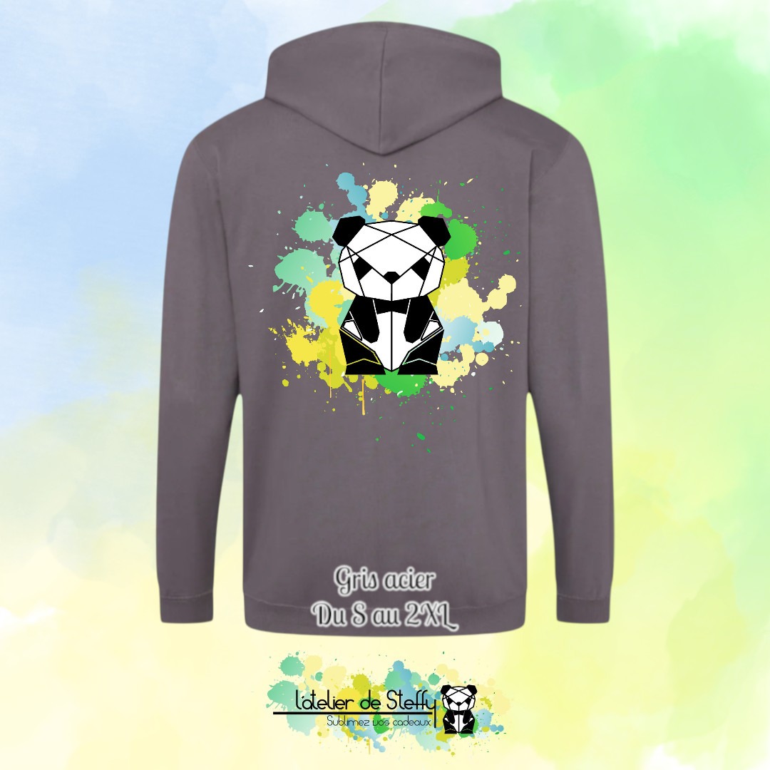 Veste sweat capuche Tof - Panda de l'atelier – Image 9