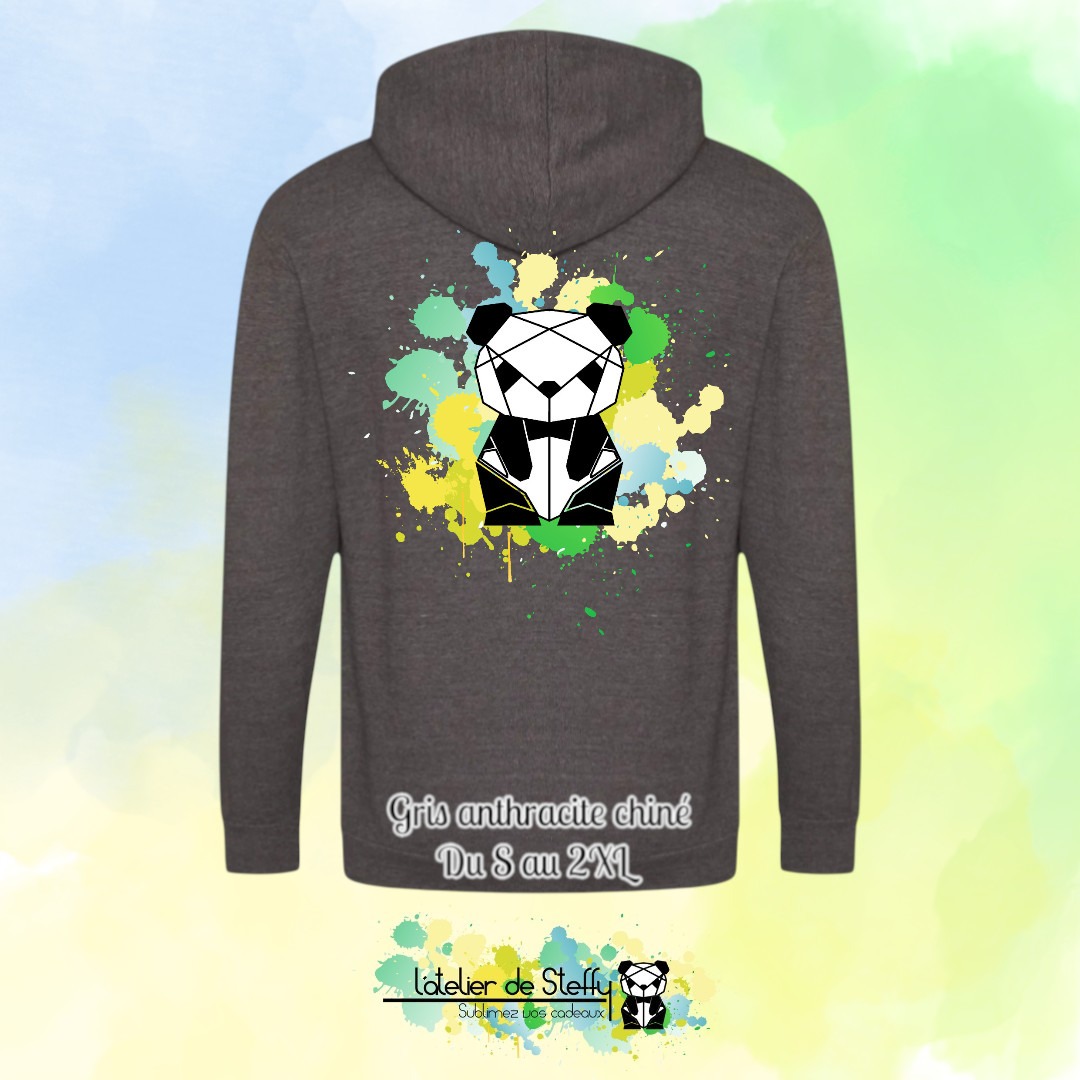 Veste sweat capuche Tof - Panda de l'atelier – Image 10