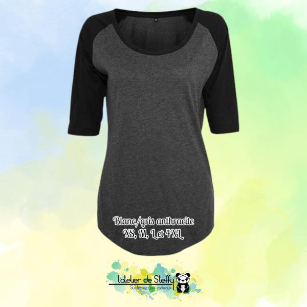 Tee shirt manches 3/4 Majo – Image 4