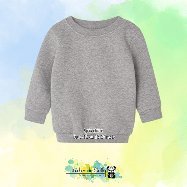 Sweat col rond Choupinou – Image 3