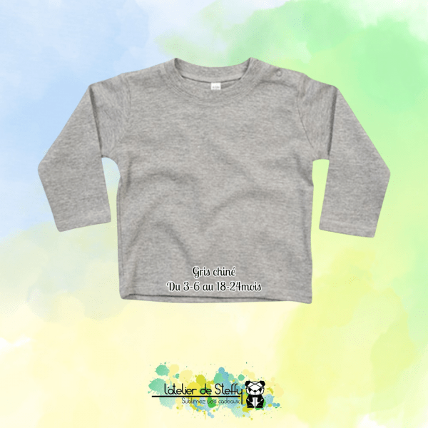 Tee shirt manches longues Bibouille – Image 4