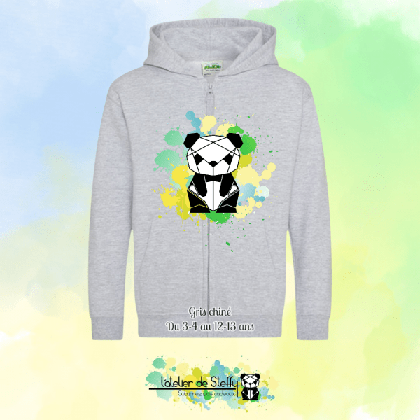 Veste sweat capuche Lou - Panda de l'atelier – Image 8