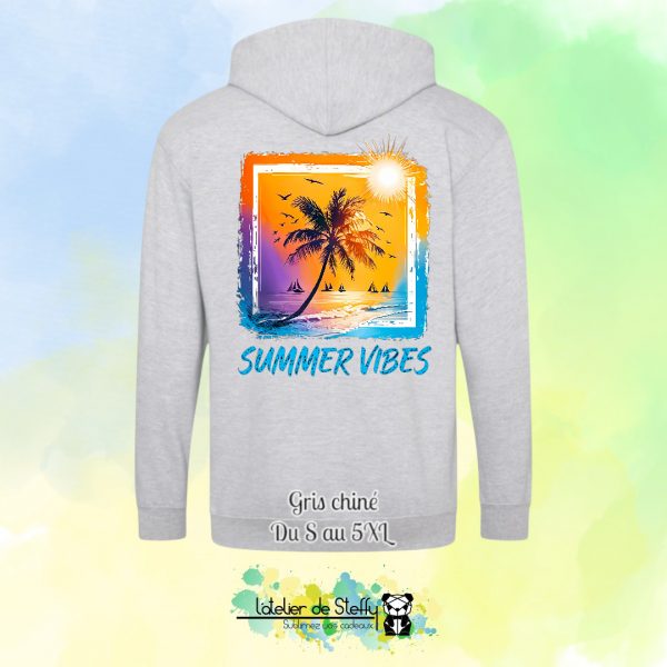 Veste sweat capuche Tof - Summer vibes – Image 11