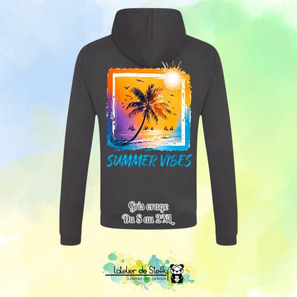 Veste sweat capuche Tof - Summer vibes – Image 12