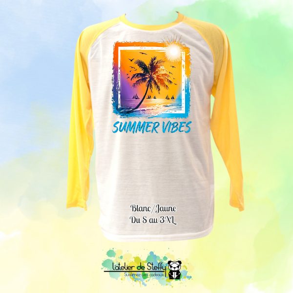 Tee shirt manches longues Adam - Summer vibes – Image 5