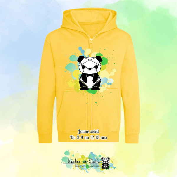 Veste sweat capuche Lou - Panda de l'atelier – Image 9