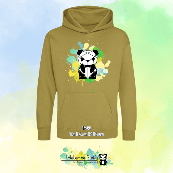 Sweat capuche Noah - Panda de l'atelier – Image 22
