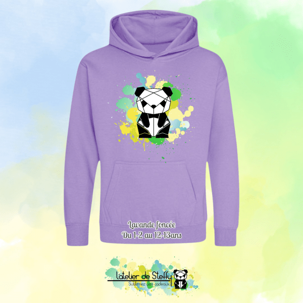 Sweat capuche Noah - Panda de l'atelier – Image 23