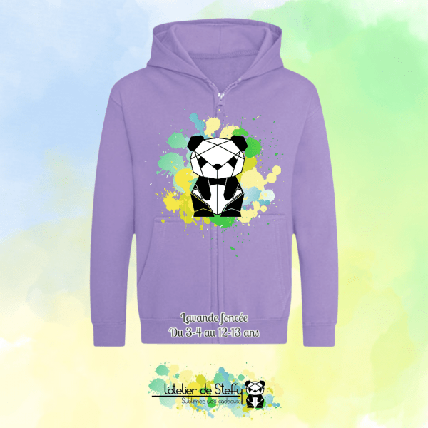 Veste sweat capuche Lou - Panda de l'atelier – Image 10