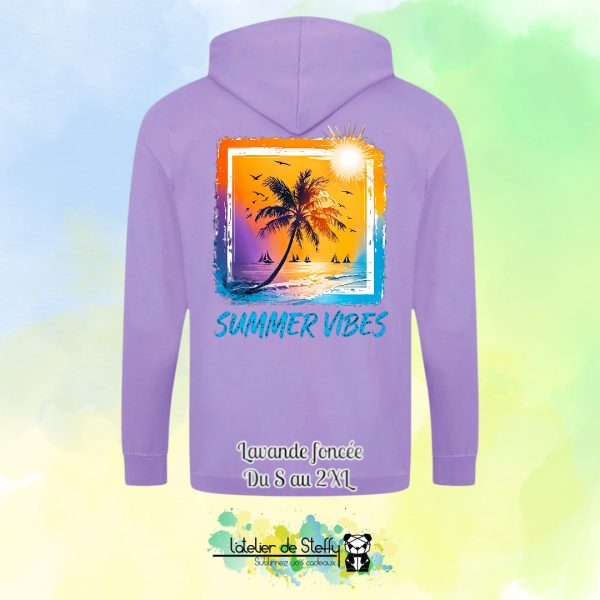 Veste sweat capuche Tof - Summer vibes – Image 14