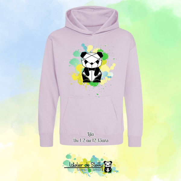 Sweat capuche Noah - Panda de l'atelier – Image 24