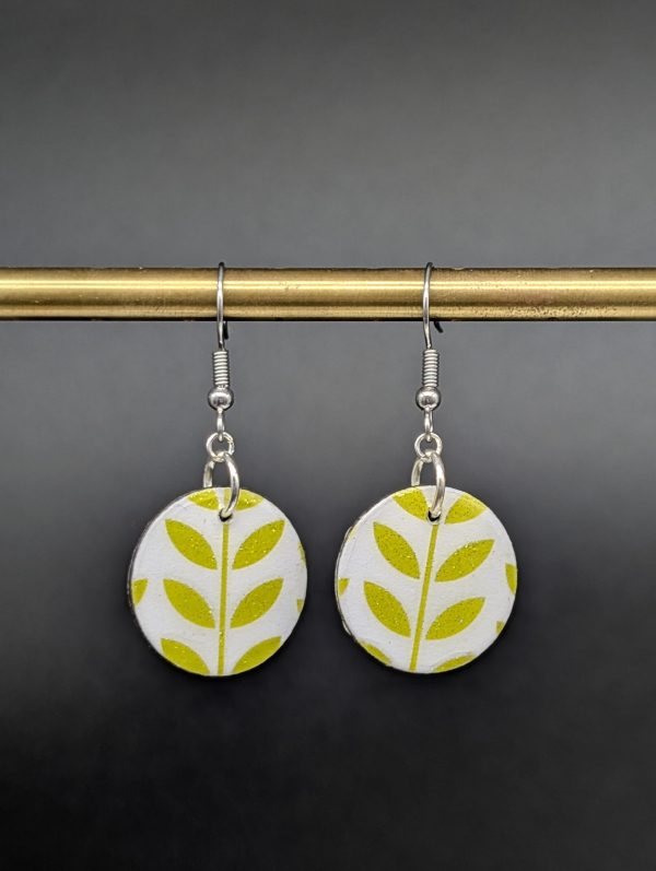 Boucles d'oreilles Livia - Clarté végétale