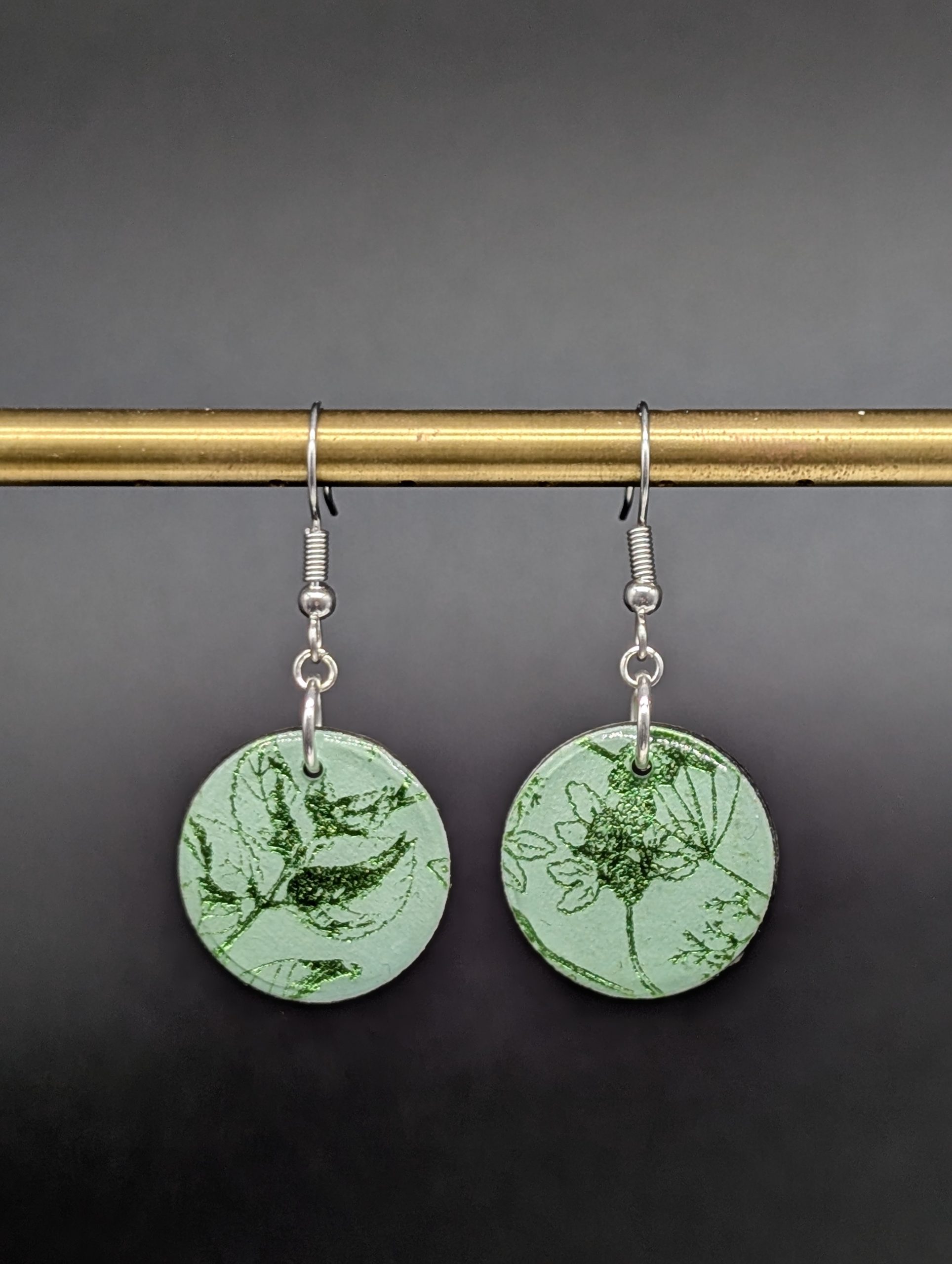 Boucles d'oreilles Livia - Eclat végétal