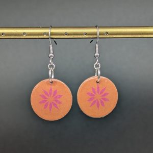 Boucles d'oreilles Livia - Fleur (avec défaut)