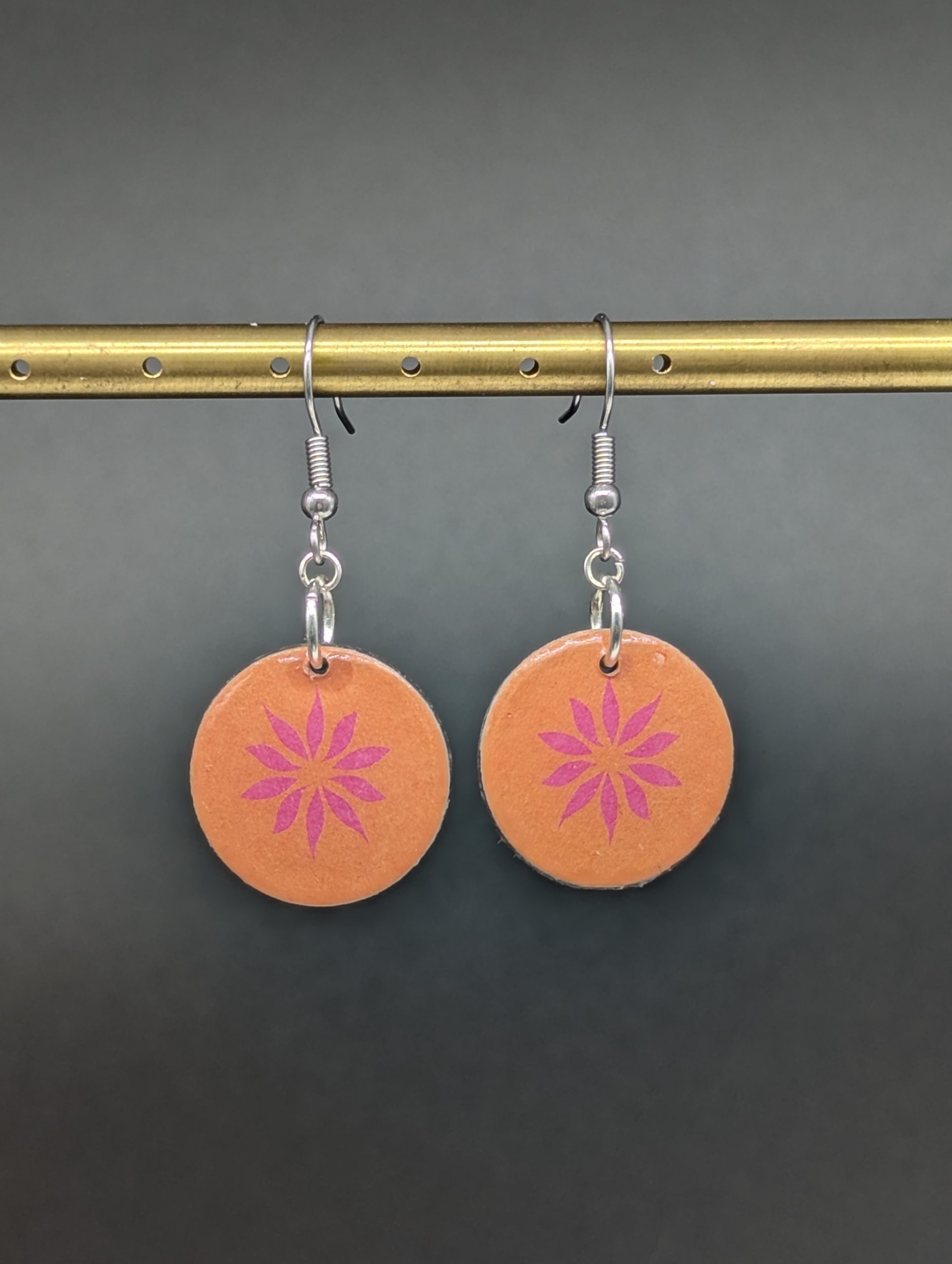 Boucles d'oreilles Livia - Fleur (avec défaut)