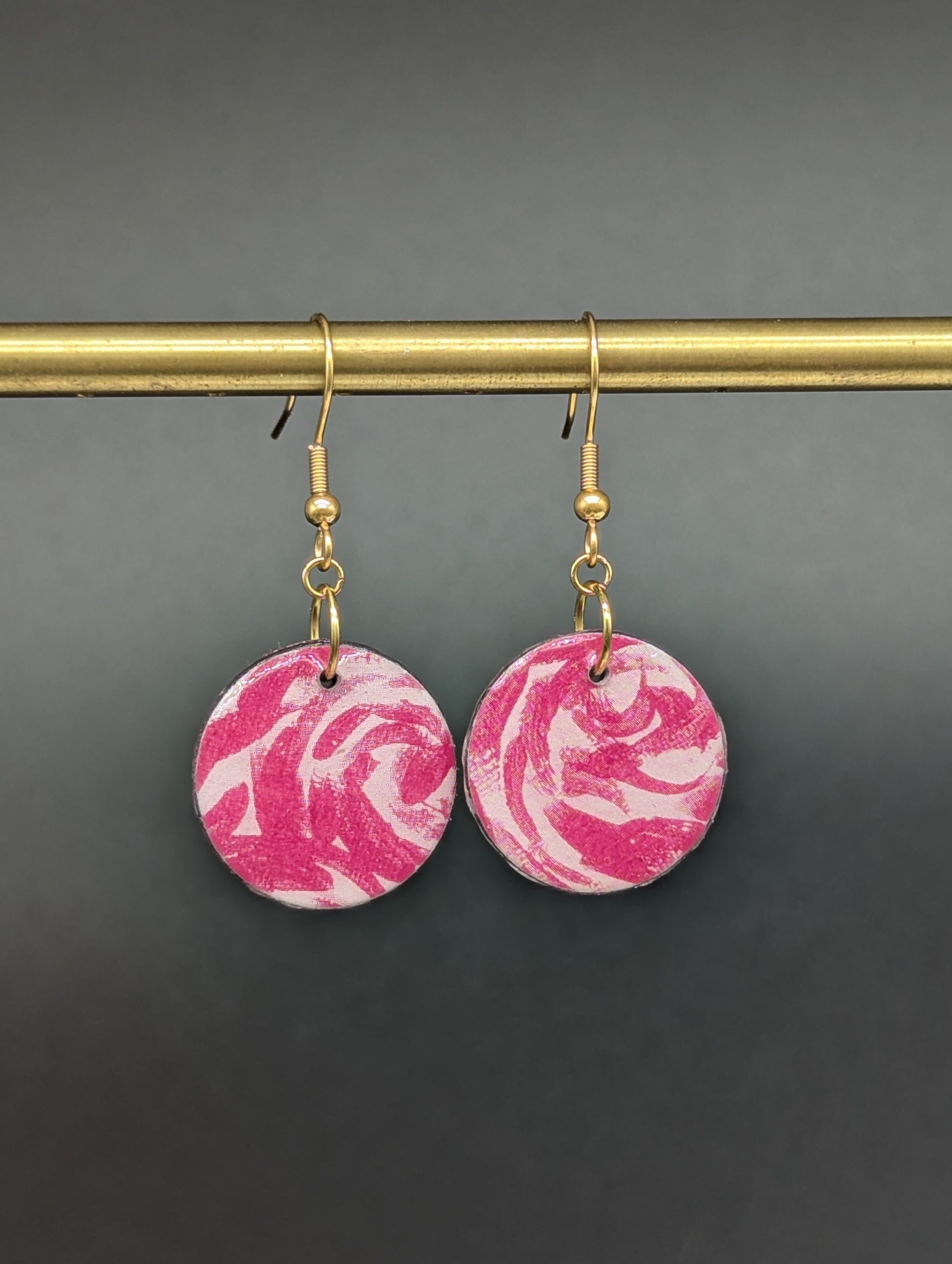 Boucles d'oreilles Livia - Rose