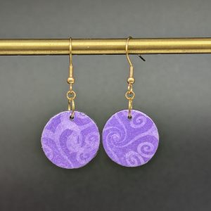 Boucles d'oreilles Livia - Violette