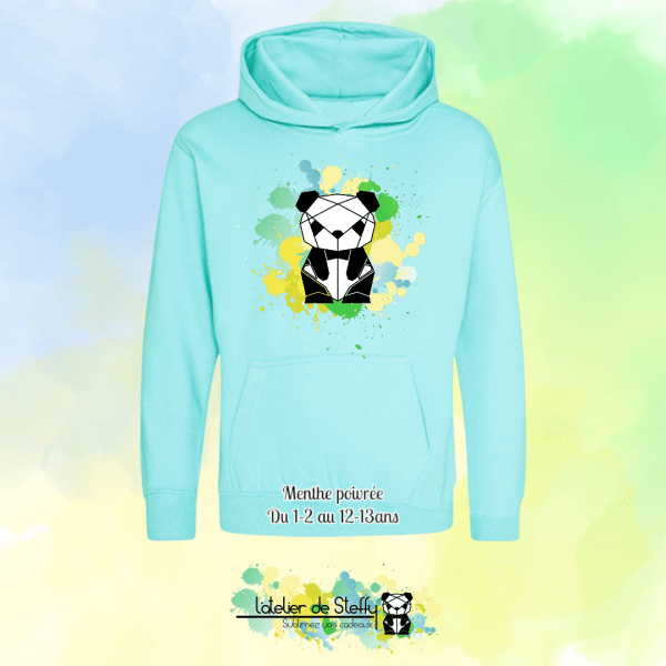 Sweat capuche Noah - Panda de l'atelier – Image 25