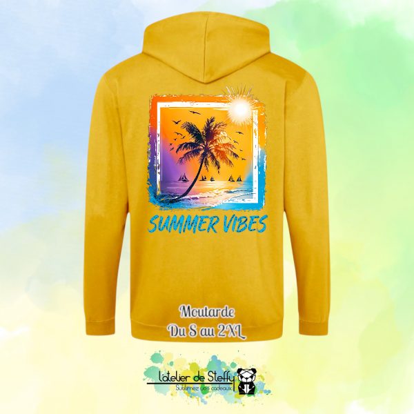 Veste sweat capuche Tof - Summer vibes – Image 15