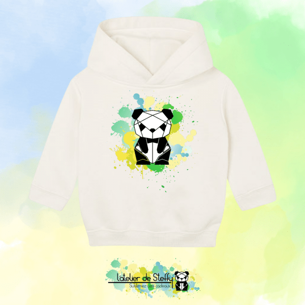 Sweat capuche Boudchou - Panda de l'atelier – Image 4