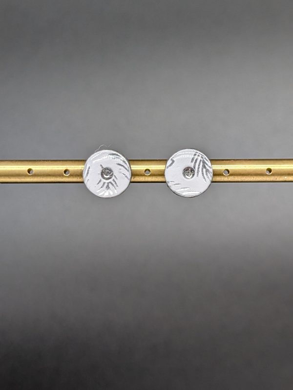 Boucles d'oreilles Néa - Sapin enneigé